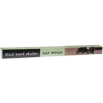 Giấy dán tường bảng đen PVC mờ / Bảng graffiti giấy dán tường bảng đen, Kích thước: 200(L) x 45cm(W), Bảng đen PVC mờ
