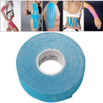 Băng dán thể thao chống thấm nước Kinesiology chăm sóc cơ bắp, kích thước: 5m (L) x 2.5cm (W), kích thước: 5m x 2.5cm