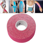 Băng dán thể thao chống thấm nước Kinesiology chăm sóc cơ bắp, kích thước: 5m (L) x 2.5cm (W), kích thước: 5m x 2.5cm
