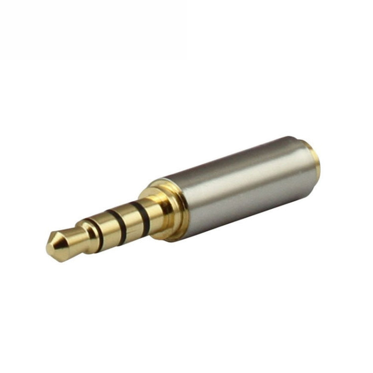 Đầu nối jack âm thanh 3.5mm 4 chân sang adapter 2.5mm 4 chân (10 cái trong một gói, giá cho 10 cái), đầu đực 3.5mm sang đầu cái 2.5mm