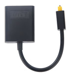 Bộ chia tín hiệu quang học Toslink kỹ thuật số EMK 1 ra 2 cho đầu phát DVD, 1 ra 2