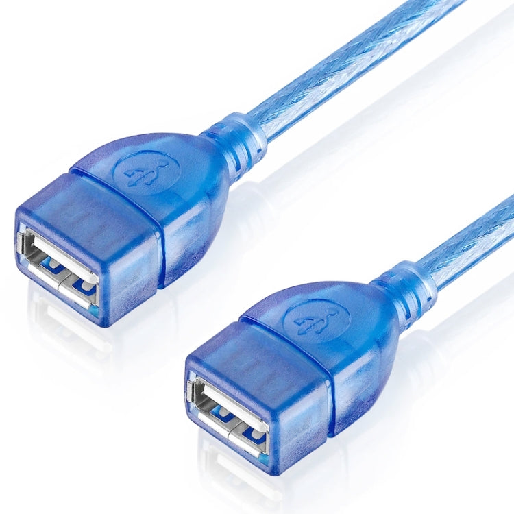 Cáp USB 2.0 loại A đầu cái sang đầu cái AF/AF, dài 30cm, USB AF, 30cm (màu xanh dương)