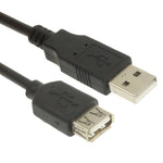 Cáp nối dài USB 2.0 đầu đực AM sang đầu cái AF, dài 1.5m, dài 1.5m