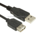 Cáp nối dài USB 2.0 đầu đực AM sang đầu cái AF, dài 1.5m, dài 1.5m