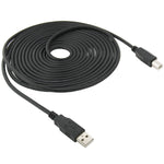Cáp nối dài máy in USB 2.0 đầu đực AM sang đầu đực BM, dài 3m, dài 3m