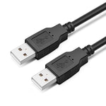 Cáp nối dài USB 2.0 AM sang AM, chiều dài: 1.5m, 1.5m