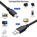 Cáp USB 2.0 AM sang Mini 5 chân, chiều dài: 1.5m, USB 2.0 AM sang Mini 5 chân