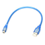 Cáp USB 2.0 AM sang Mini 5 chân, chiều dài: 30.5cm