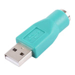 Bộ chuyển đổi USB A đực sang mini DIN6 cái (PS/2 sang USB), PS/2 cái sang USB đực