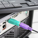 Bộ chuyển đổi USB A đực sang mini DIN6 cái (PS/2 sang USB), PS/2 cái sang USB đực