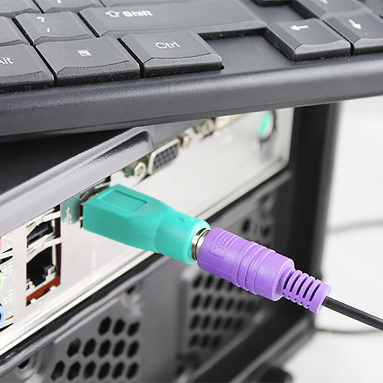 Bộ chuyển đổi USB A đực sang mini DIN6 cái (PS/2 sang USB), PS/2 cái sang USB đực
