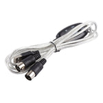 Cáp chuyển đổi giao diện USB sang MIDI cho đàn piano điện, chiều dài: 1.8m