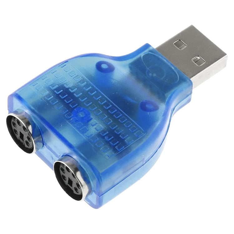 Bộ chuyển đổi USB đực sang PS/2 cái cho chuột / bàn phím, USB đực sang 2 PS/2 cái