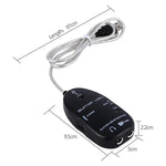 Cáp Kết Nối Guitar Giao Diện USB PC / MAC Thu Âm, Cáp Kết Nối Guitar Giao Diện USB (Màu Đen), Cáp Kết Nối Guitar Giao Diện USB (Màu Trắng)