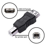 Bộ chuyển đổi USB 2.0 cái sang B đực, đầu nối AF sang BM cho máy in