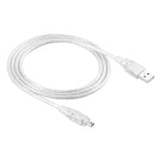 Cáp USB 2.0 đực sang Firewire IEEE 1394 4 chân đực iLink, chiều dài: 1.2m, USB AM sang 4 chân (1.5m)