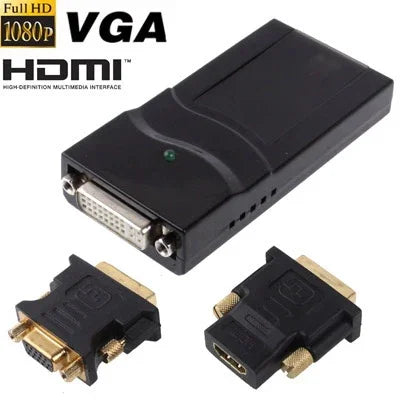 Bộ Chuyển Đổi USB 2.0 sang DVI / VGA / HDMI, Hỗ Trợ Full HD 1080P, Mở Rộng Đến 6 Màn Hình, Độ Phân Giải USB 2.0: 1920*1080