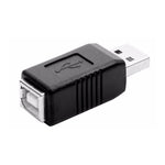 Bộ chuyển đổi cáp USB 2.0 AM sang BF cho máy in, USB 2.0 AM (Màu đen)