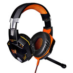 Tai nghe chơi game G2000 chụp tai stereo bass có mic & đèn LED cho máy tính, chiều dài cáp: 2.2m