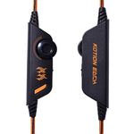 Tai nghe chơi game G2000 chụp tai stereo bass có mic & đèn LED cho máy tính, chiều dài cáp: 2.2m