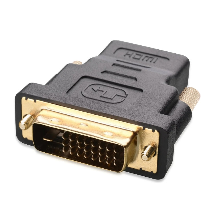 Bộ chuyển đổi HDMI 19 chân cái sang DVI 24+1 chân đực (mạ vàng), HDMI cái sang DVI 24+1 chân đực