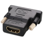 Bộ chuyển đổi HDMI 19 chân cái sang DVI 24+1 chân đực (mạ vàng), HDMI cái sang DVI 24+1 chân đực
