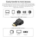 Bộ chuyển đổi Mini HDMI đực mạ vàng sang HDMI 19 chân cái, Mini HDMI đực sang HDMI cái