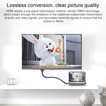 Bộ chuyển đổi Mini HDMI đực mạ vàng sang HDMI 19 chân cái, Mini HDMI đực sang HDMI cái