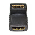 Khớp nối góc HDMI (cái sang cái) - 90 độ (mạ vàng), HDMI cái sang cái