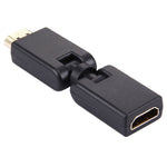 Bộ chuyển đổi HDMI 19 chân đực sang cái xoay 360 độ (mạ vàng)
