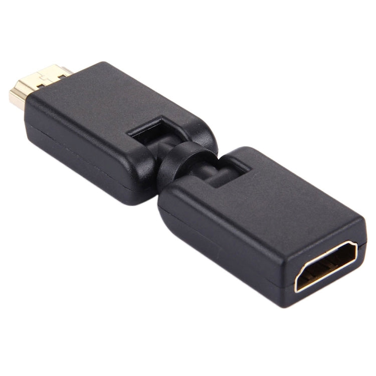 Bộ chuyển đổi HDMI 19 chân đực sang cái xoay 360 độ (mạ vàng)