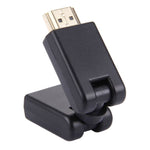 Bộ chuyển đổi HDMI 19 chân đực sang cái xoay 360 độ (mạ vàng)
