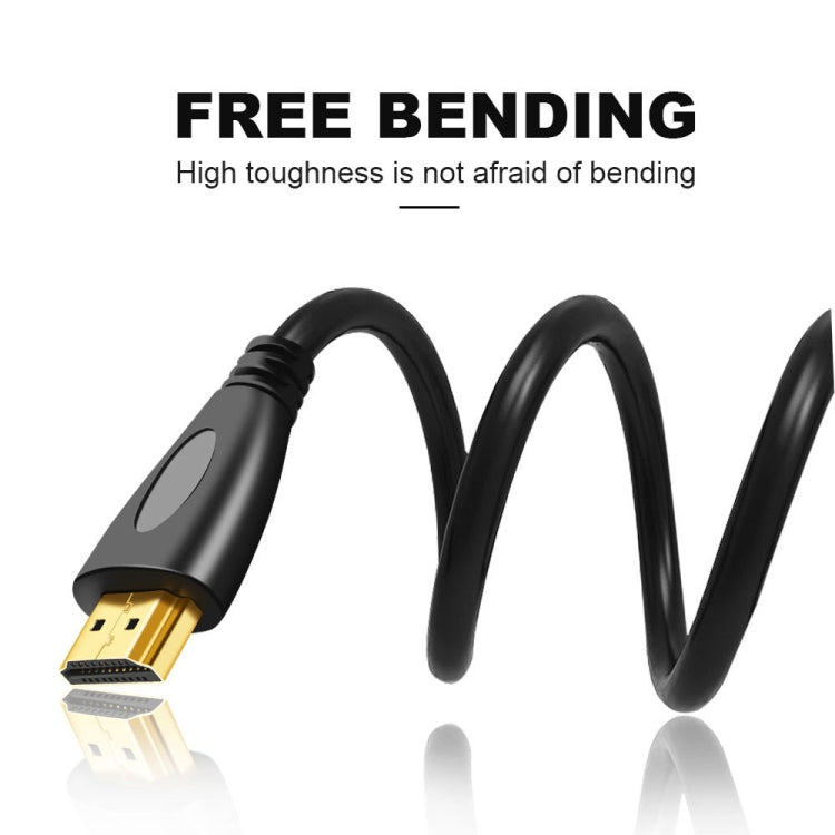 Cáp Micro HDMI đực mạ vàng 3D 1080P dài 1.8m sang HDMI đực cho điện thoại di động, máy ảnh, GoPro, Micro HDMI mạ vàng, Chiều dài: 1.8m