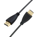 Cáp HDMI sang HDMI 19 chân dài 1.8m, Phiên bản 1.4, Hỗ trợ 3D, Ethernet, TV HD / Xbox 360 / PS3 v.v. (mạ vàng), Chiều dài: 1.8m