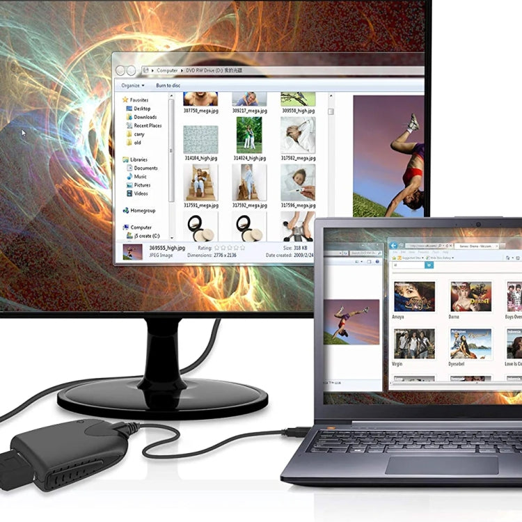 Bộ chuyển đổi HDMI đực sang VGA cái kèm cáp âm thanh, chiều dài: 50cm