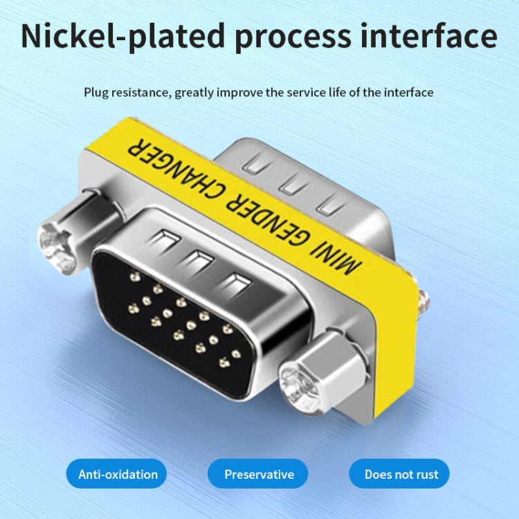 Bộ chuyển đổi VGA 15Pin đực sang VGA 15Pin đực, VGA đực sang đực