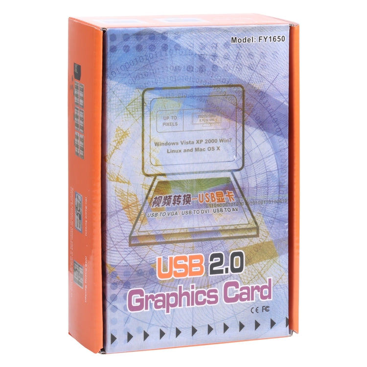 Bộ chuyển đổi USB sang VGA đa màn hình / đa hiển thị, card đồ họa ngoài USB 2.0, USB 2.0