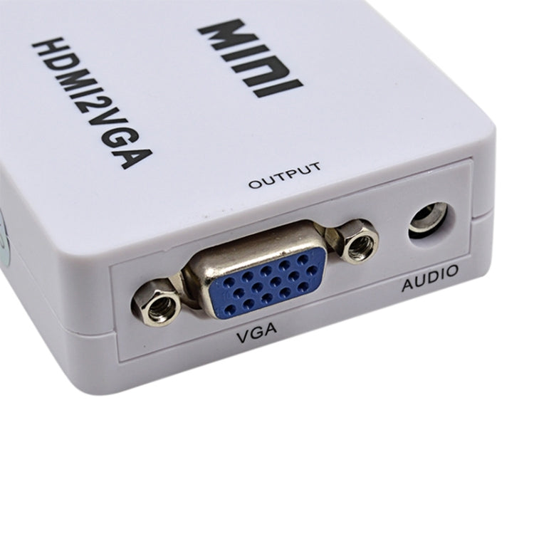 Bộ chuyển đổi âm thanh Mini HDMI sang VGA, Mini HDMI sang VGA
