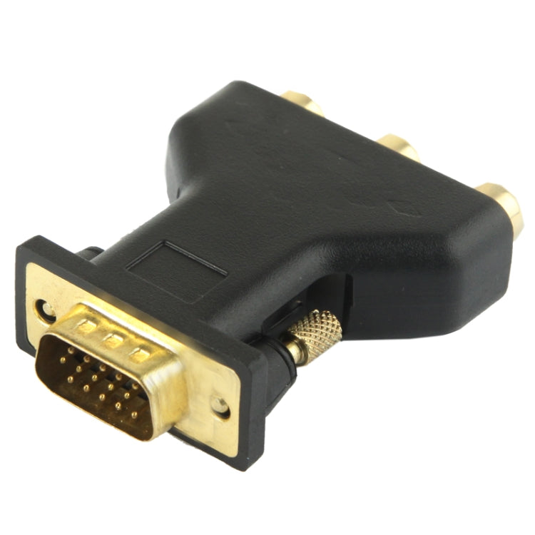 Bộ chuyển đổi VGA 15 Pin đực sang 3 RCA thành cái, VGA