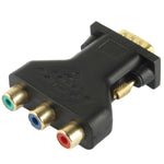 Bộ chuyển đổi VGA 15 Pin đực sang 3 RCA thành cái, VGA