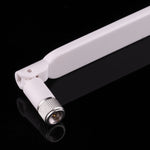 2 chiếc ăng-ten B593 5dBi SMA đực cho bộ định tuyến 4G LTE, ăng-ten B593 5dBi màu trắng, ăng-ten B593 5dBi màu đen