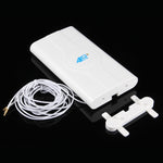 Ăng-ten MIMO 4G LTE trong nhà LF-ANT4G01 88dBi với 2 dây kết nối 2m, cổng CRC9, cổng CRC9