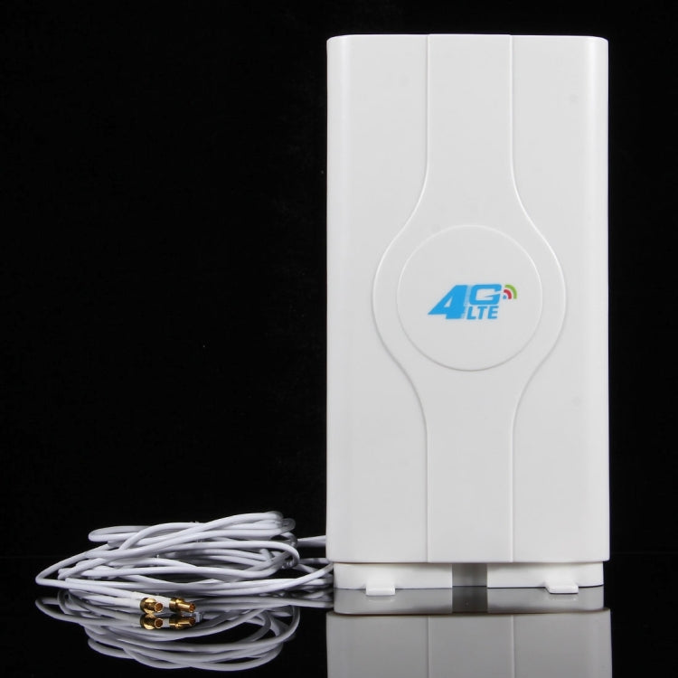 Ăng-ten MIMO 4G LTE trong nhà LF-ANT4G01 88dBi với 2 dây kết nối 2m, cổng TS-9, cổng TS-9