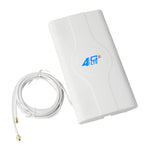 Ăng-ten MIMO 4G LTE trong nhà LF-ANT4G01 88dBi với 2 dây kết nối 2m, cổng SMA, cổng SMA