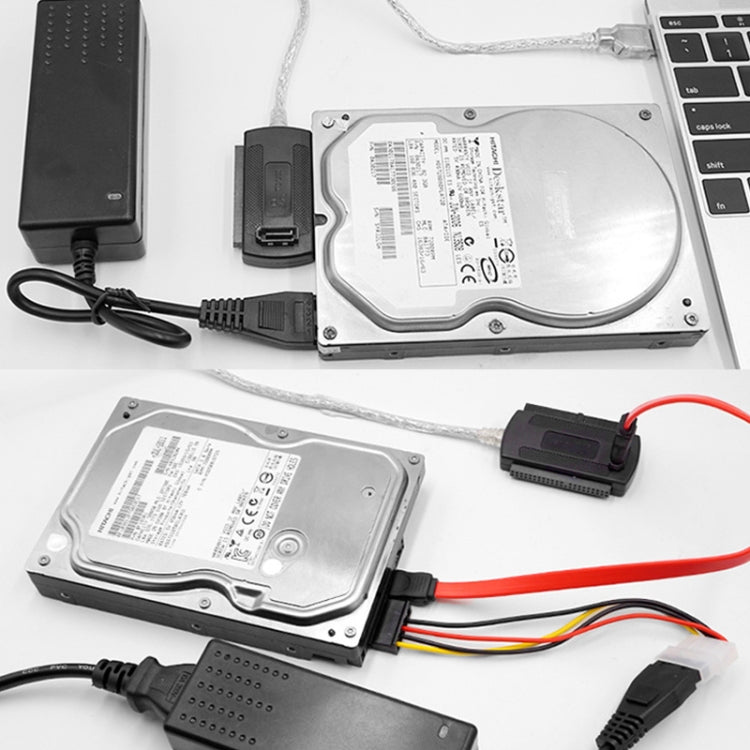 Cáp USB 2.0 sang IDE & SATA dài khoảng 55cm, USB 2.0 sang IDE & SATA (phích EU), USB 2.0 sang IDE & SATA (phích US), USB 2.0 sang IDE & SATA (phích UK)