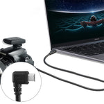 Cáp bộ chuyển đổi Mini USB đực góc 90 độ sang USB 2.0 AM, dài 25cm, Mini USB góc phải