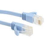 Cáp mạng LAN Ethernet siêu mỏng dẹt 5m, CAT6, Chiều dài: 5m (Xanh nhạt)