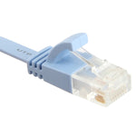 Cáp mạng LAN Ethernet siêu mỏng dẹt 15m, CAT6, Chiều dài: 15m (Xanh nhạt)