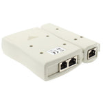 Máy kiểm tra cáp mạng RJ45 RJ11 RJ12 Cat5 UTP LAN, RJ45/RJ11 màu xanh lá