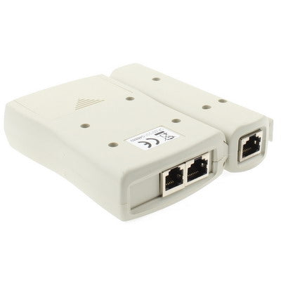 Máy kiểm tra cáp mạng RJ45 RJ11 RJ12 Cat5 UTP LAN, RJ45/RJ11 màu xanh lá